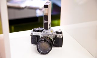 retro cameras polaroid