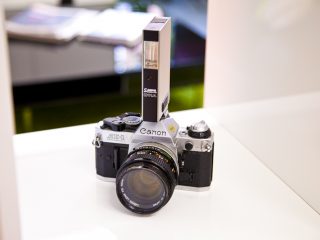 retro cameras polaroid