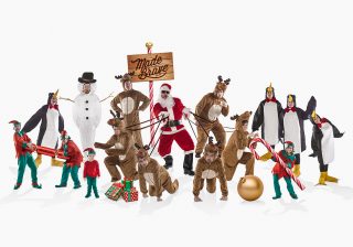 MadeBrave Team dressed up for Christmas