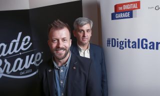 madebrave-partner-google Andrew Dobbie, Founder of MadeBrave, stands with Peter Barren, VP of Communications and Public Affairs at Google, E.M.E.A