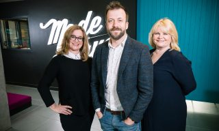 left to right are claire scally trcmedia andrew dobbie madebrave and margaret scott trcmedia blog left-to-right-are-claire-scally-trcmedia-andrew-dobbie-madebrave-and-margaret-scott-trcmedia