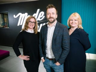 left-to-right-are-claire-scally-trcmedia-andrew-dobbie-madebrave-and-margaret-scott-trcmedia