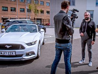 Drawn in 60 Seconds: A Peoples Ford Test Drive of the 2017 Mustang (and Unsolicited Logo Redesign!)