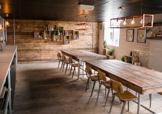 Interior of Eden Mill Blendworks.