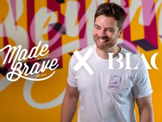 To Infinity and Beyond MadeBrave, in collaboration with typographer and lettering artist Craig Black