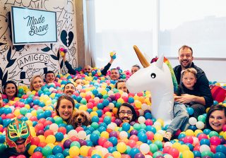 MadeBrave Birthday Ball Pit!