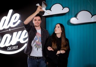 Nuria Boj, animator and james from sweet wave audio