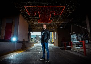 MadeBrave CEO Andrew Dobbie at Tennent's brewery