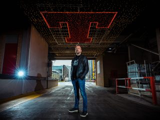 MadeBrave CEO Andrew Dobbie at Tennent's brewery