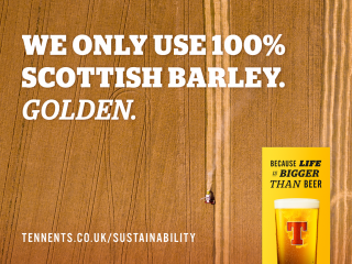 Tennent's Life is Bigger Than Beer Campaign - 