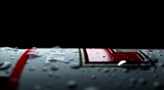 Closeup of a 3D render of Tennent’s Light Bottle