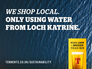 Tennent's Life is Bigger Than Beer Campaign - 