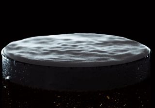 Closeup of a 3D render of Tennent’s Light Pint