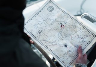 Bunnahabhain photo of man holding map