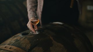 Deanston warehouse showing a single serving of Deanston whisky