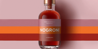 Our CG animation for Seedlip's NOgroni CG bottle of Seedlip's NOgroni
