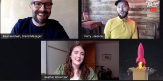 MadeBrave Linkedin Live - Keenan Erwin, Heather Robertson, & Perry Jonsson Still frame of Keenan Erwin, Heather Robertson, & Perry Jonsson on Linkedin live chat