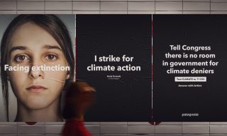 Patagonia Climate Change Ad Photo of Patagonia Climate Change Ad