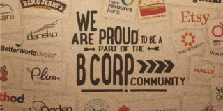 B Corp Poster b corp poster showing several logos for sustainability brands