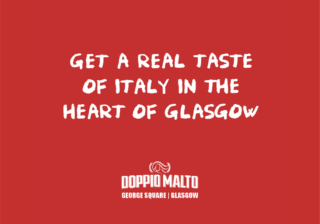 Doppio Malto Ad that reads 