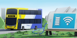 New Buses 3D Render
