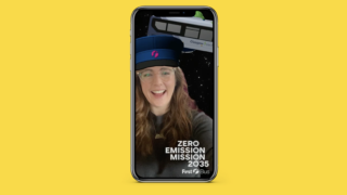 Heather with Custom Instagram FIlter