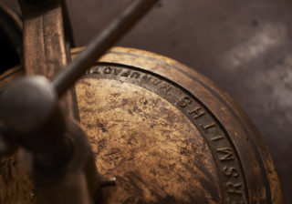 Closeup photo of mash tun at tomatin distillery