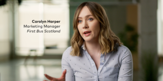 video featuring carolyn harper and others from first bus