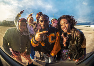 Group of U22 posing for camera