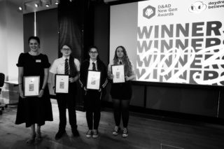 a photo of D&AD New Gen Awards Winners