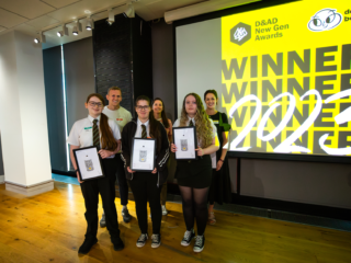 Gemma, Jane, and Melissa with their Awards a photo of Gemma, Jane, and Melissa with their Awards