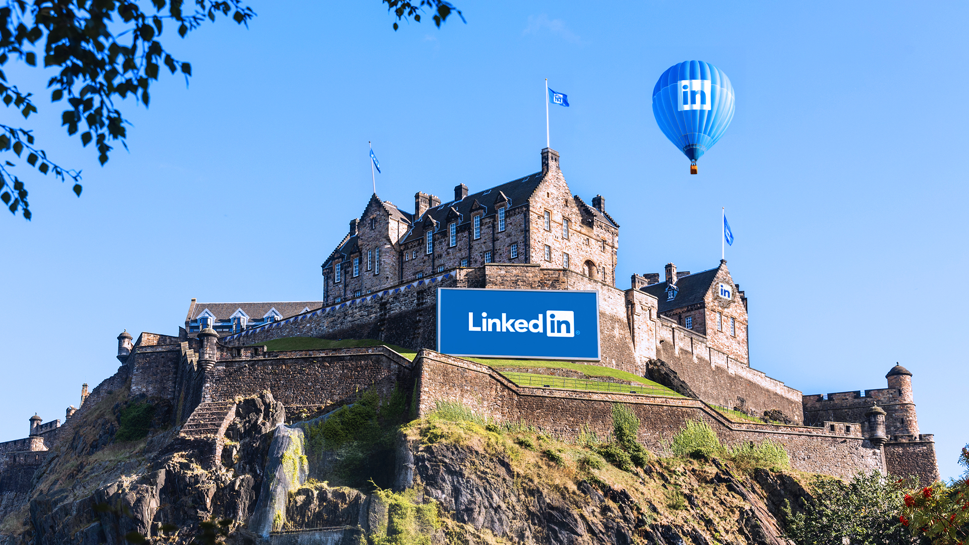 Introducing LINKEDINburgh Castle: Where Heritage Meets Hustle
